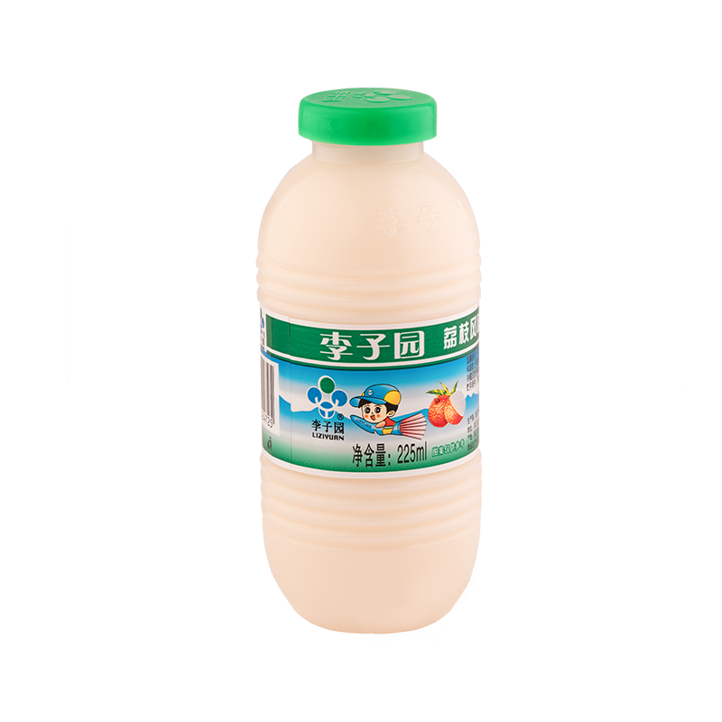 荔枝风味乳饮料，单瓶净含量225ml